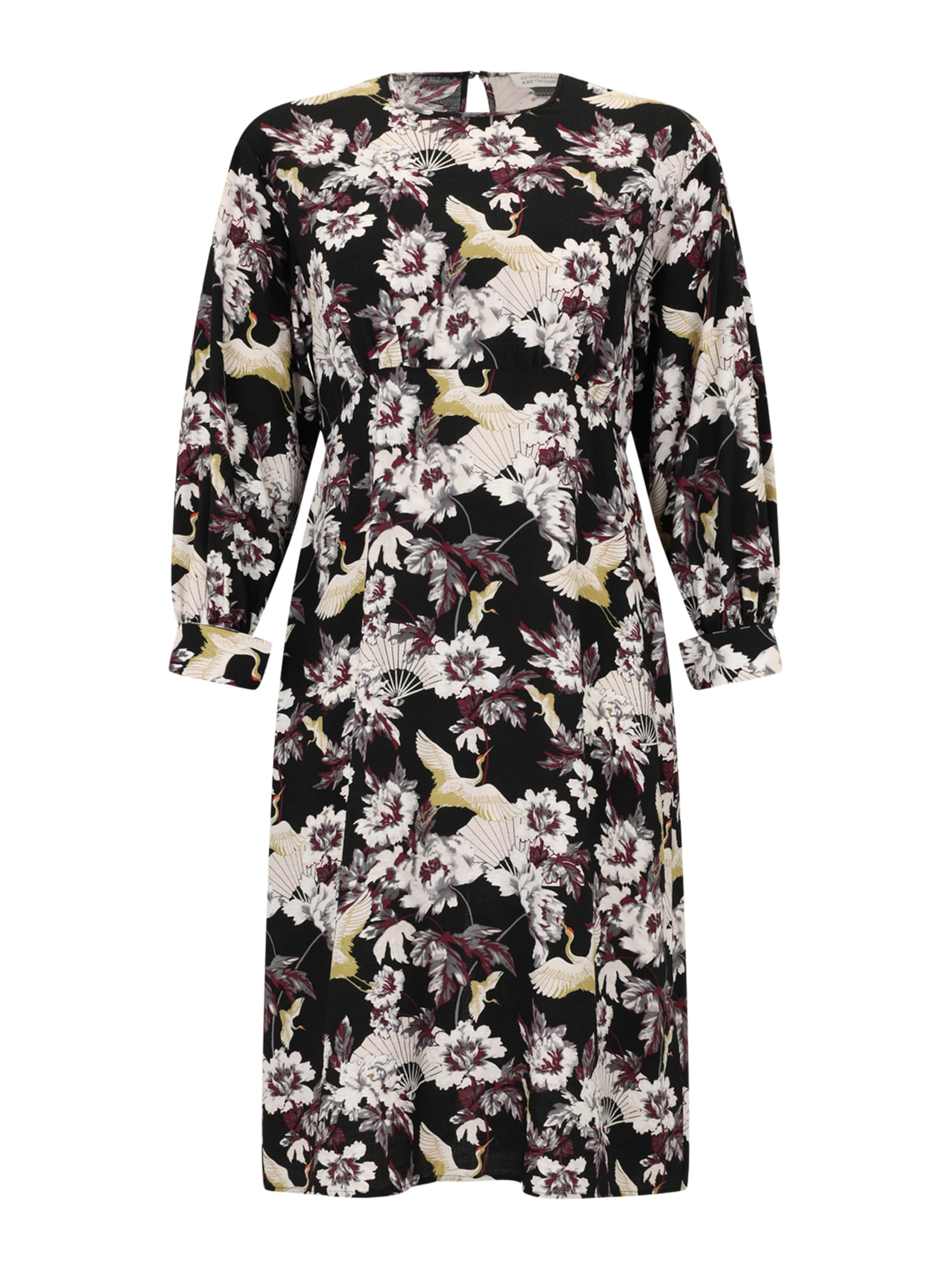 Abito 'Orelia' di Guido Maria Kretschmer Curvy in nero: frontale