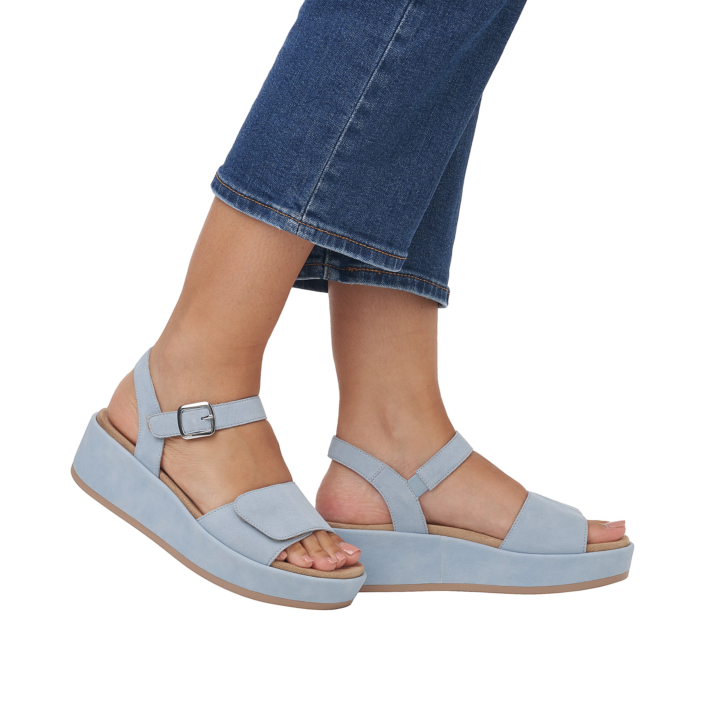 REMONTE Sandals in Blue