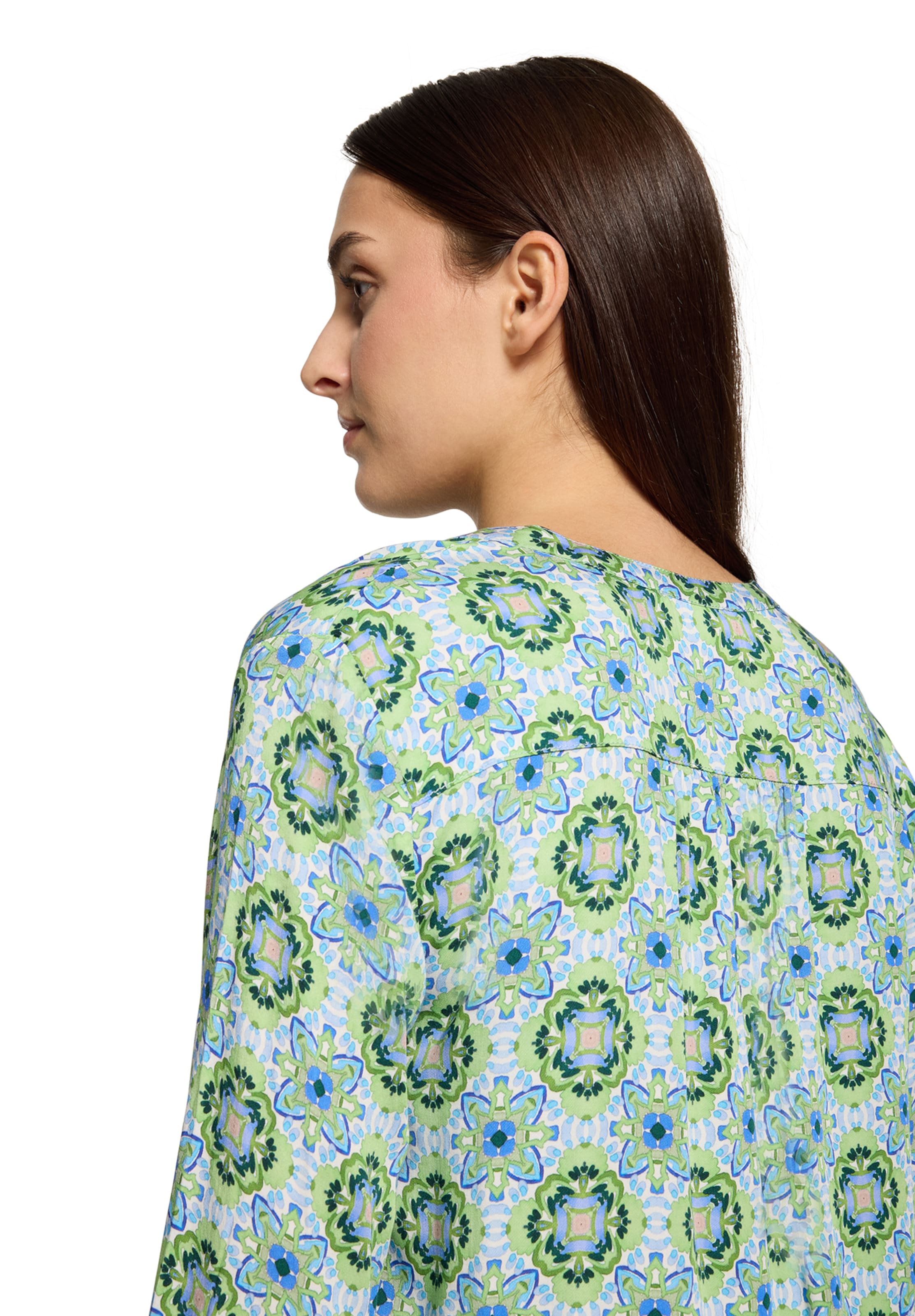 Cartoon Blouse in Green