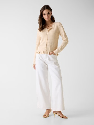 GUESS Knit Cardigan in Beige
