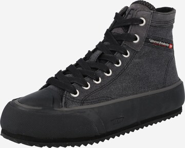 Sneaker alta 'Principia' di DIESEL in grigio: frontale