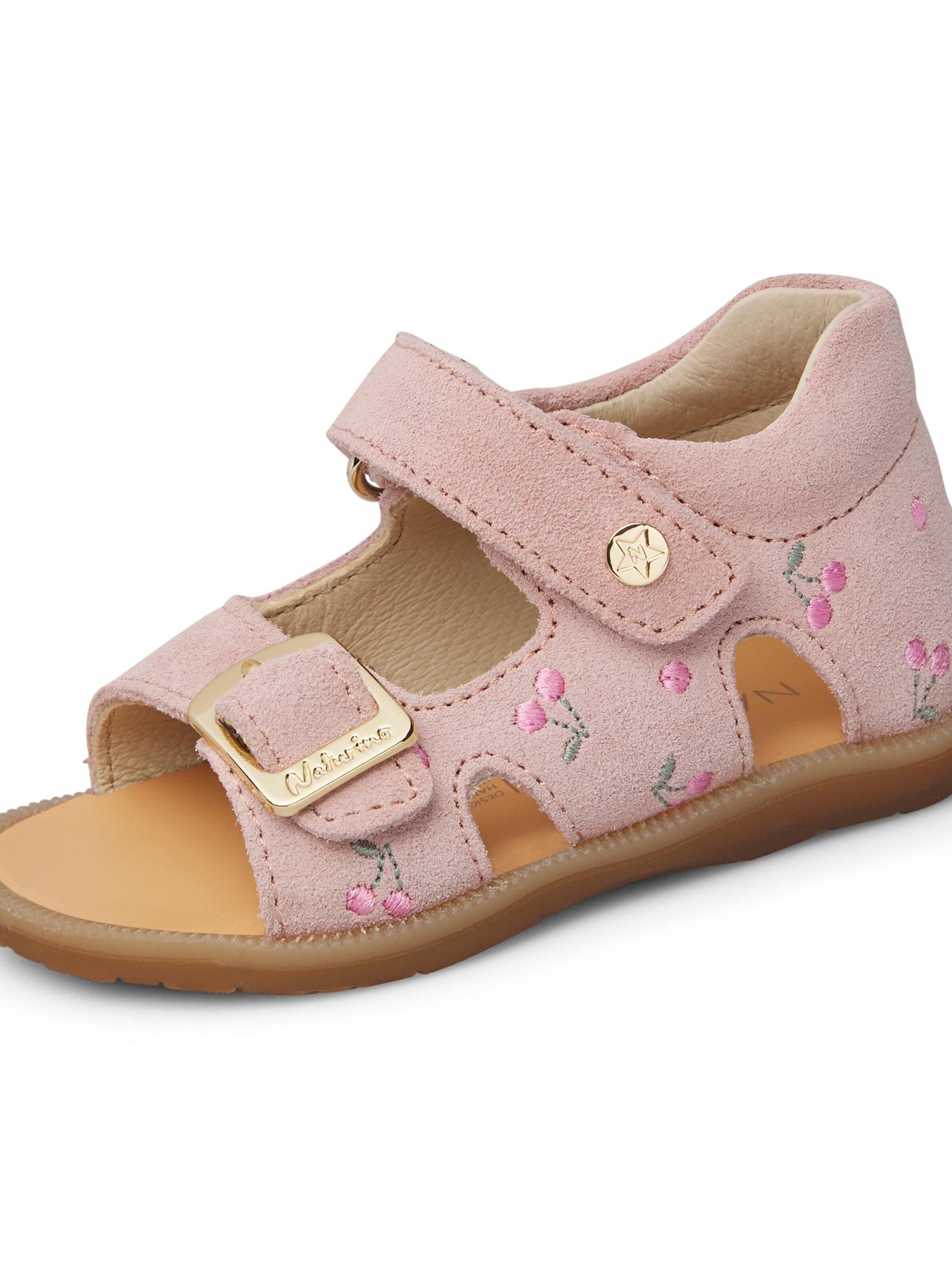 NATURINO Sandale 'REVION EMBR' in Pink