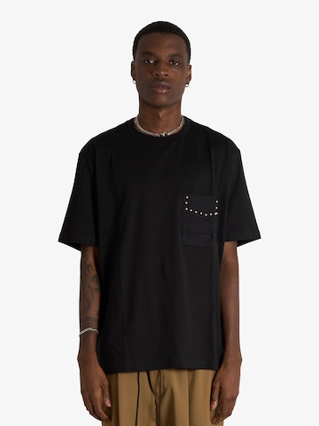 T-Shirt LOW BRAND en noir : devant