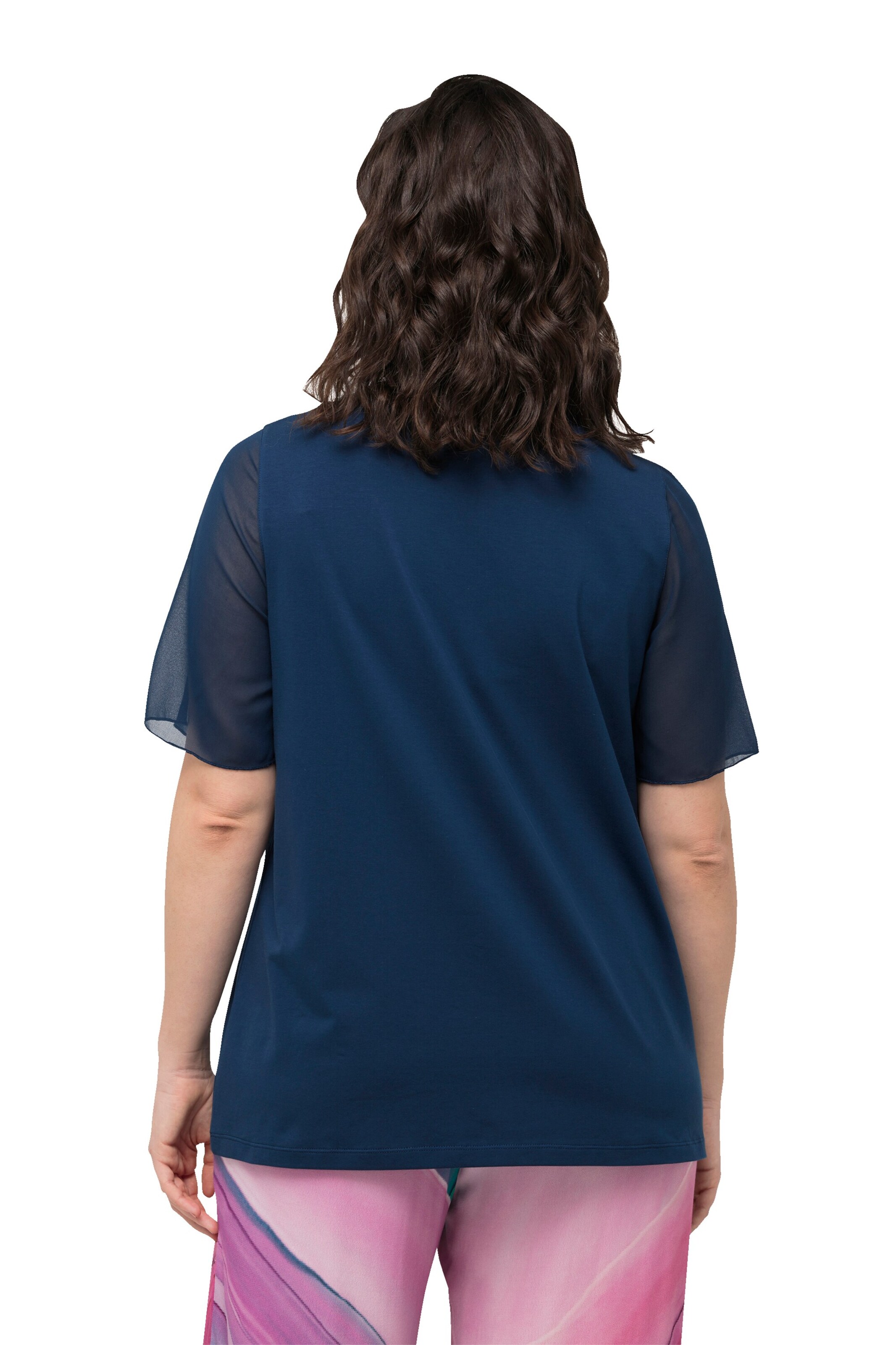 Ulla Popken Bluse in Blau