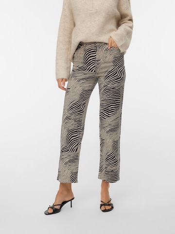 Wide leg Jeans 'VMTESSA' di VERO MODA in beige: frontale