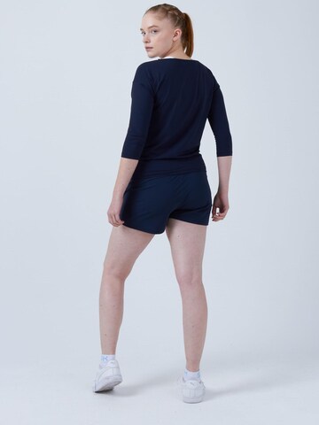 SPORTKIND Functioneel shirt '3/4 Loose Fit' in Blauw