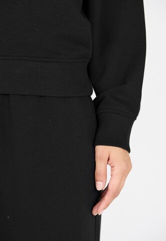 Athlecia Sweatshirt 'Crecy' in Schwarz