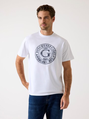GUESS T-Shirt in Weiß: Vorderseite