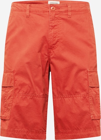 JACK & JONESCargo hlače 'COLE CAMPAIGN' - crvena boja: prednji dio
