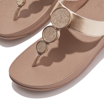 FitFlop Zehentrenner 'Dianette' in Gold