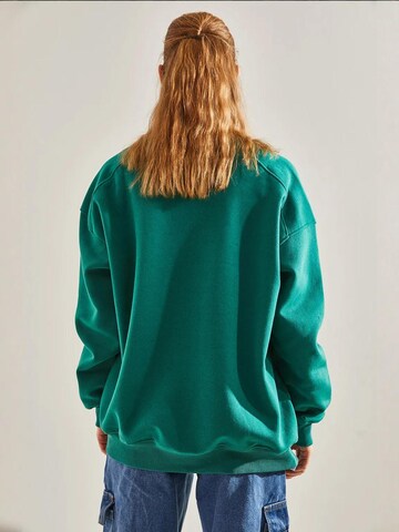 Sweat-shirt Bianco Lucci en vert