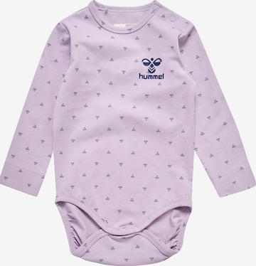 Hummel Romper/Bodysuit in Purple: front