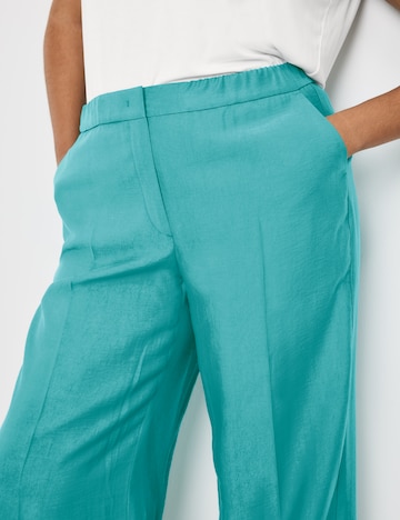 SAMOON Regular Pleated Pants in Green