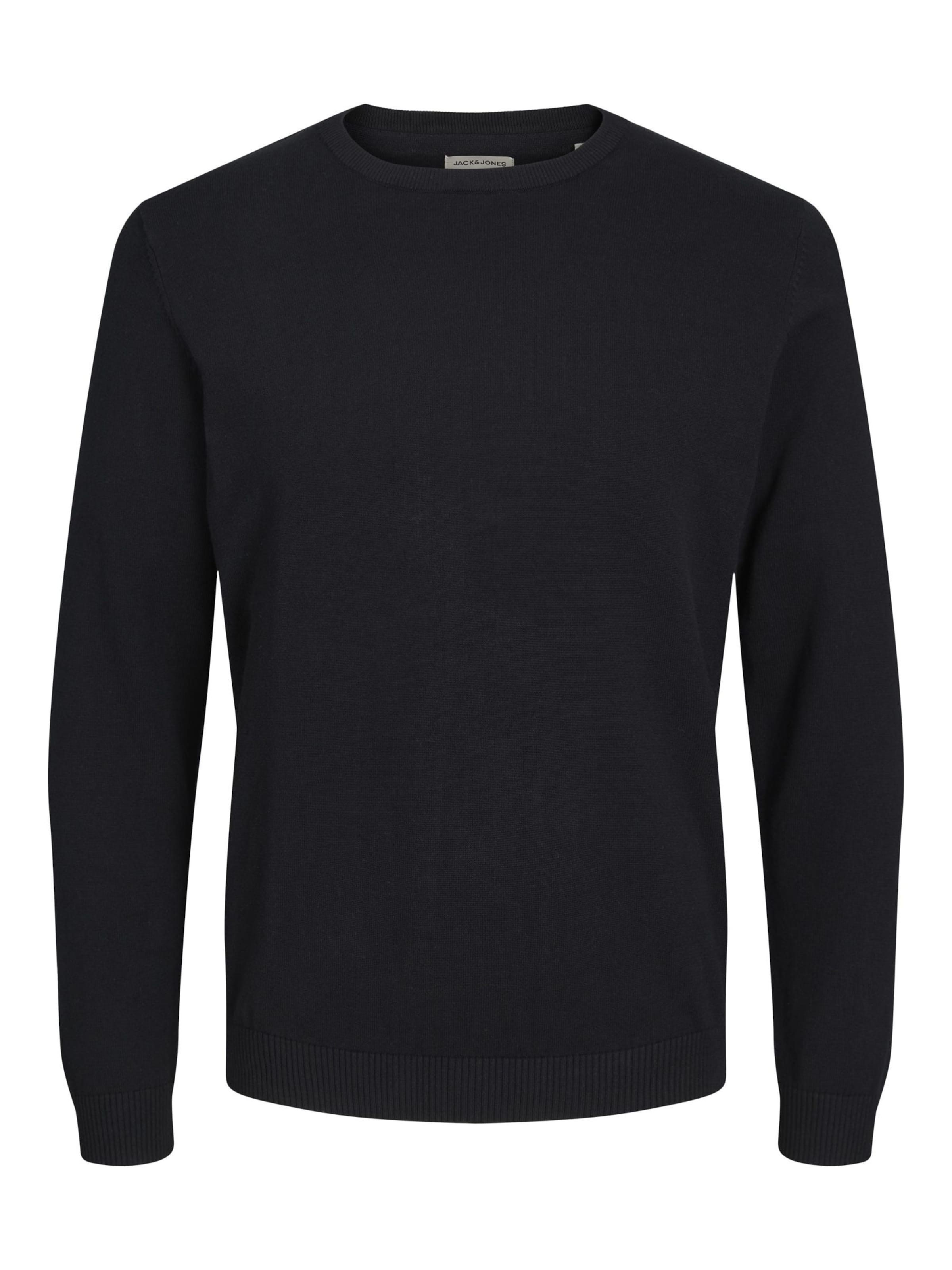 Pull-over JACK & JONES en noir : devant