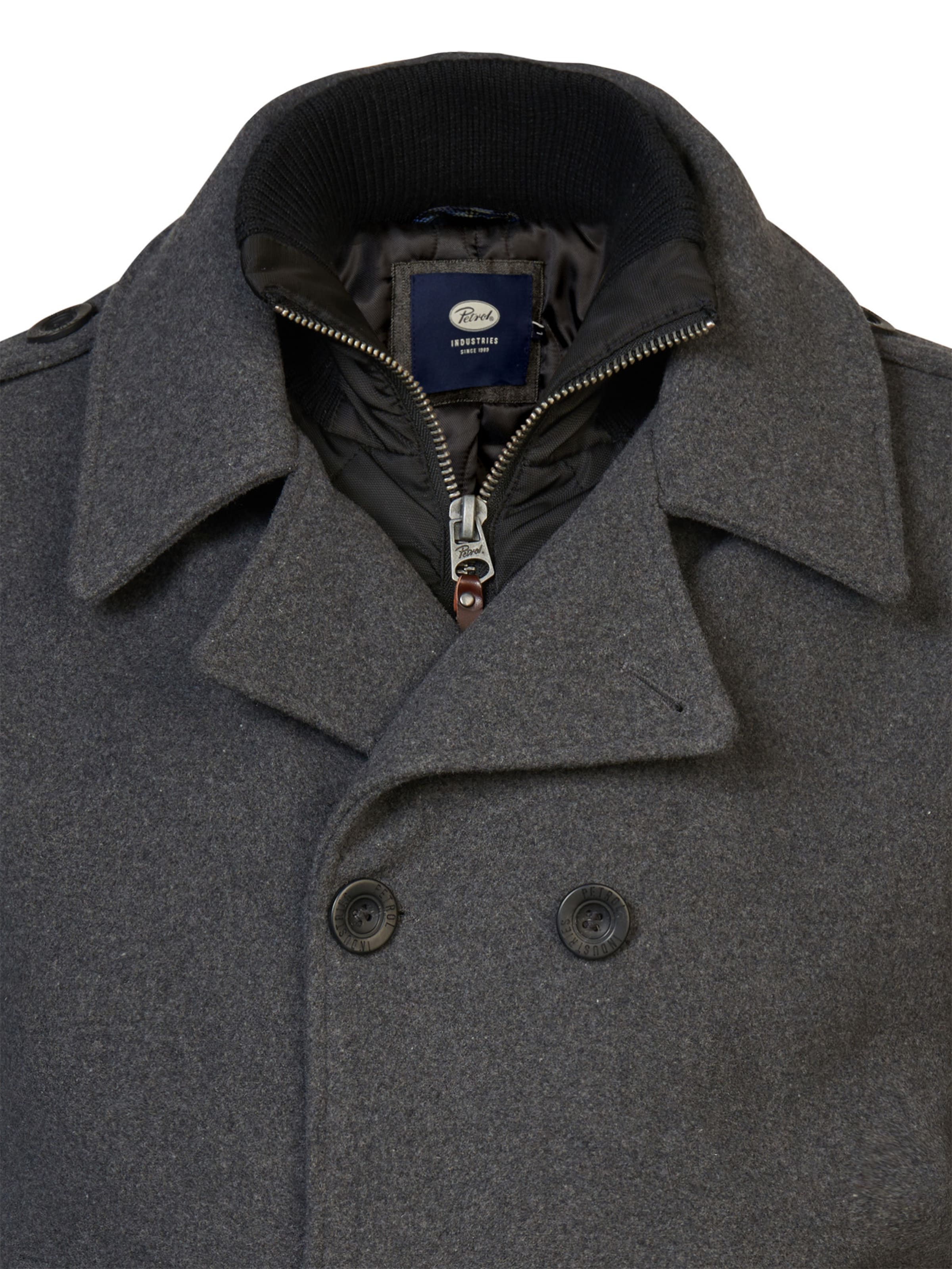 Cappotto di mezza stagione di Petrol Industries in grigio