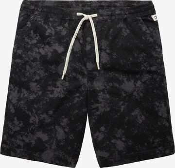 TOM TAILOR DENIM Shorts in Schwarz: predná strana