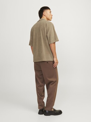 JACK & JONES Comfort Fit Skjorte i brun