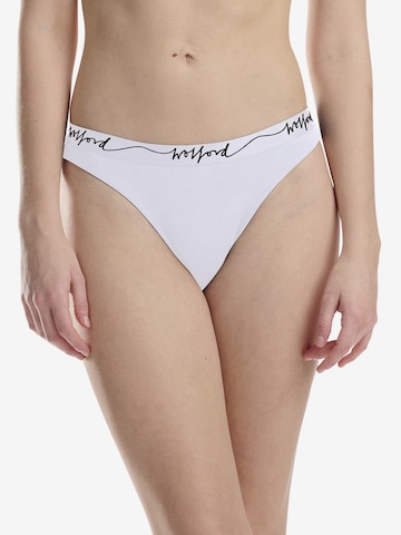 Wolford Panty ' Beauty Cotton Bikini ' in White: front
