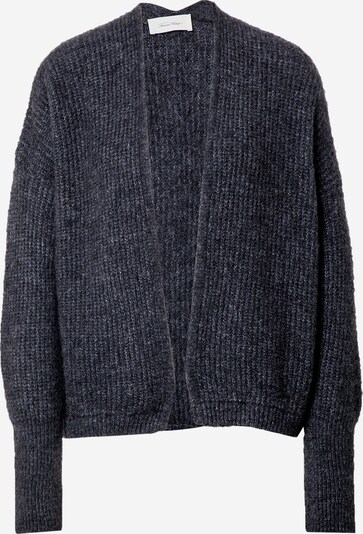 AMERICAN VINTAGE Cardigan 'EAST' en anthracite, Vue avec produit