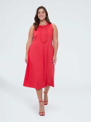 Fiorella Rubino Jurk in Rood