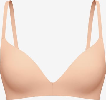 CALIDA Bra 'Sleek Skin' in Pink: front