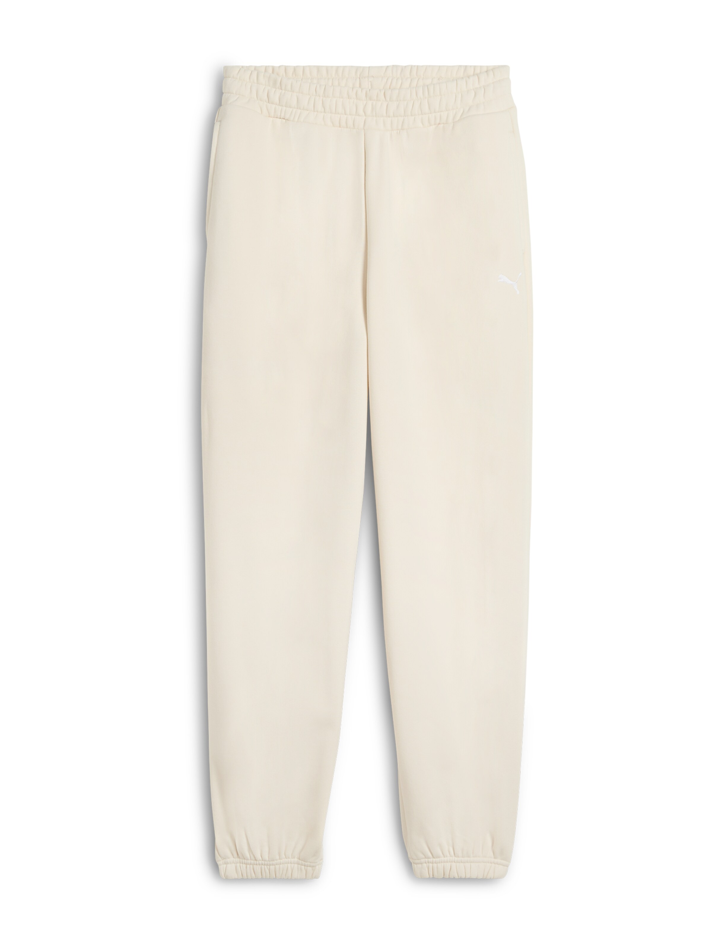 PUMA Дънки Tapered Leg Панталон 'WARDROBE ESS' в бяло: отпред