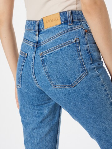 Monki Bootcut Jeans in Blau