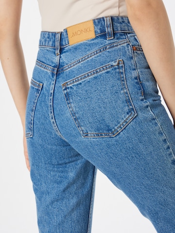 Monki Bootcut Jeans in Blau