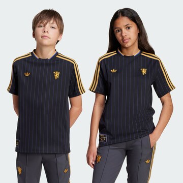 T-Shirt 'Manchester United Terrace Icons' ADIDAS ORIGINALS en noir : devant
