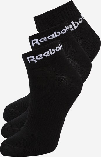 Reebok Sport Chaussettes de sport en noir / blanc, Vue avec produit