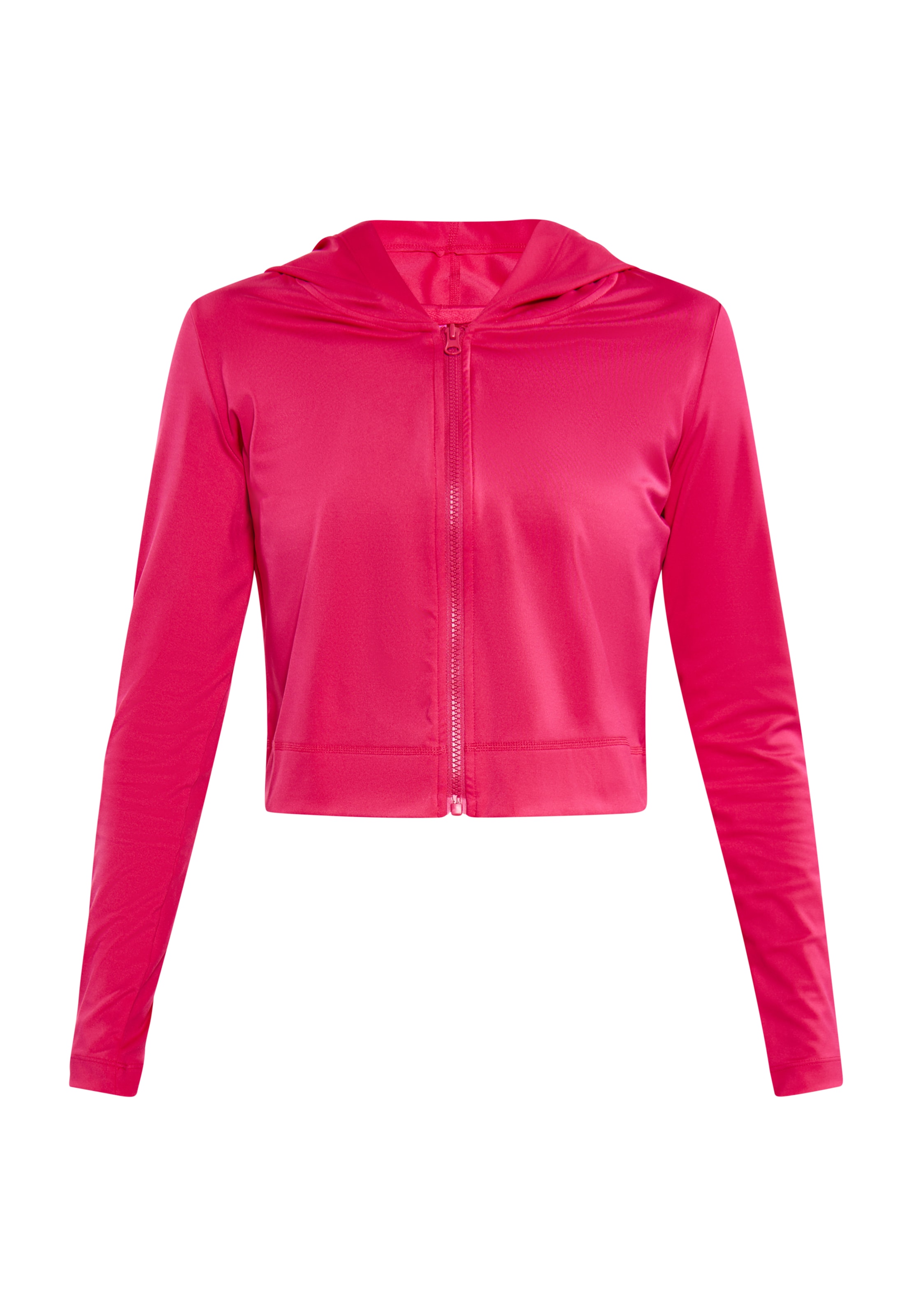 faina Athlsr Sweatvest in Roze: voorkant