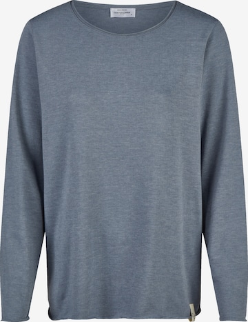 Cotton Candy Langarmshirt in Blau: Vorderseite