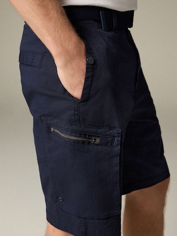 Regular Pantalon cargo Next en bleu