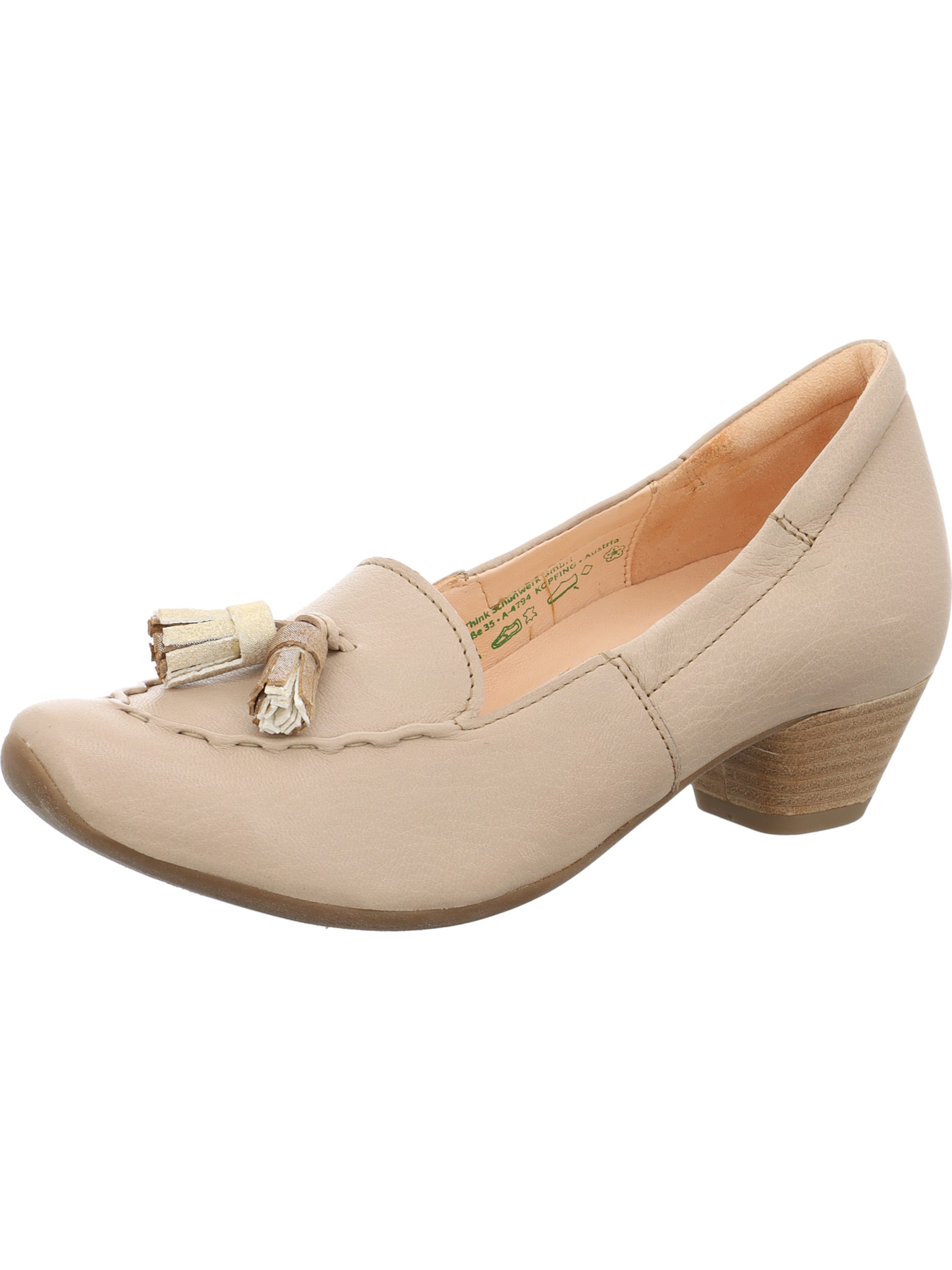 THINK! Pumps 'Aida' in Grau: Vorderseite