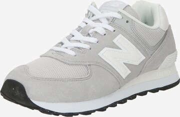 Baskets basses '574' new balance en gris : devant