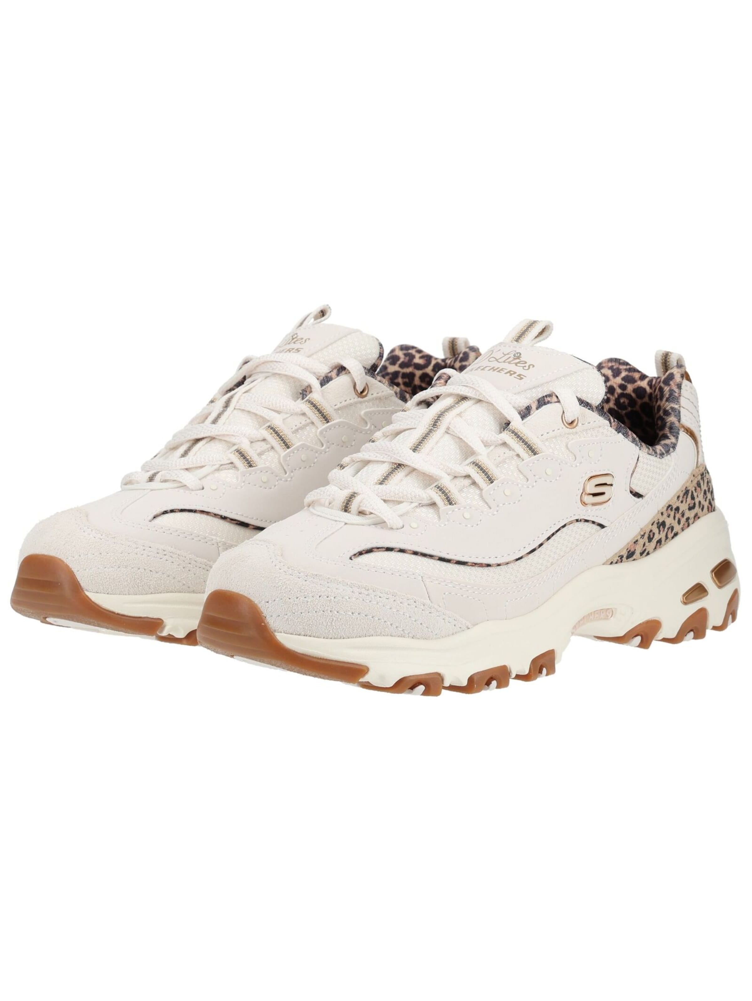 SKECHERS Platform trainers in White