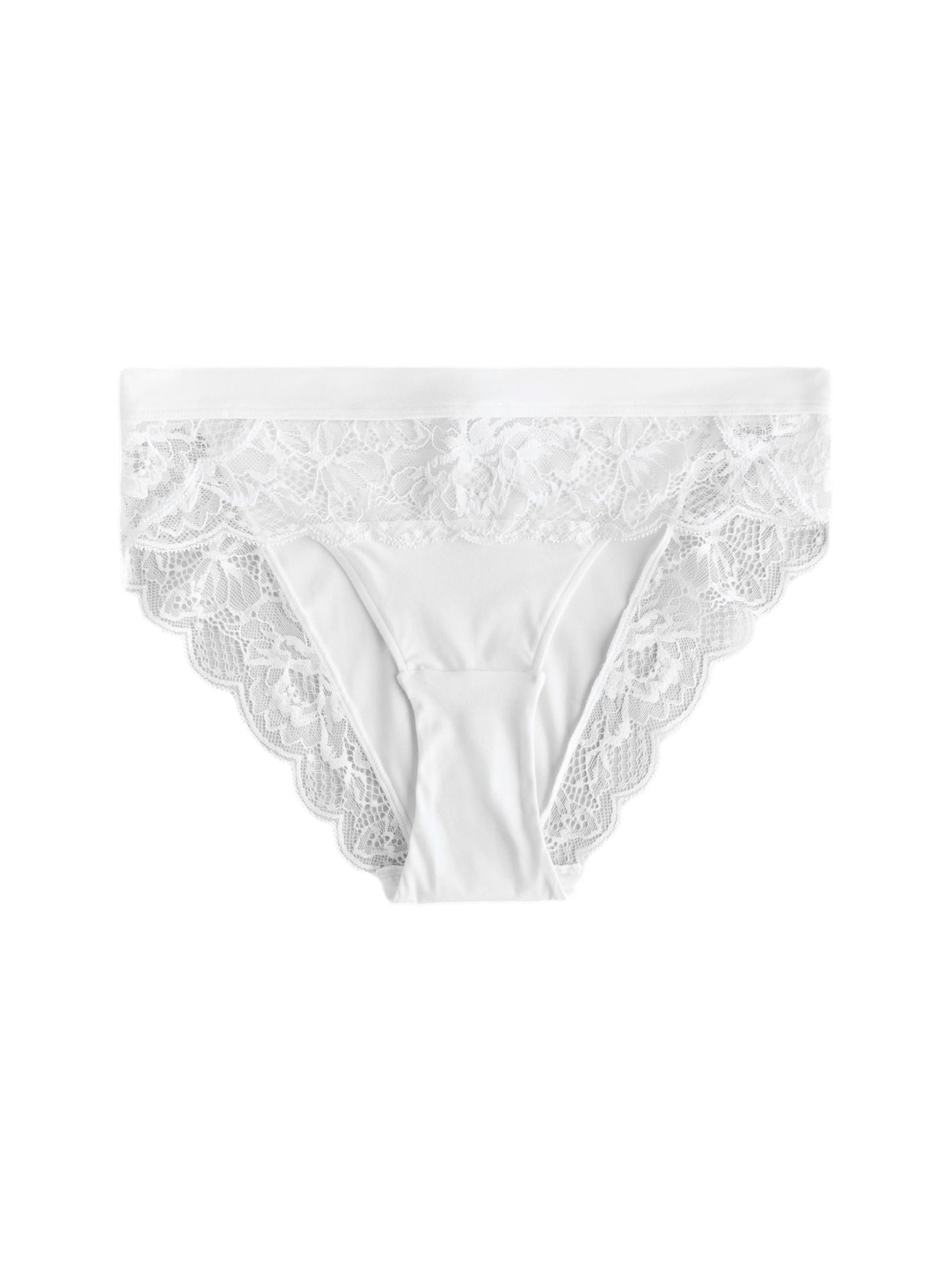 Slip 'Forever Comfort®' de la Next pe alb: față