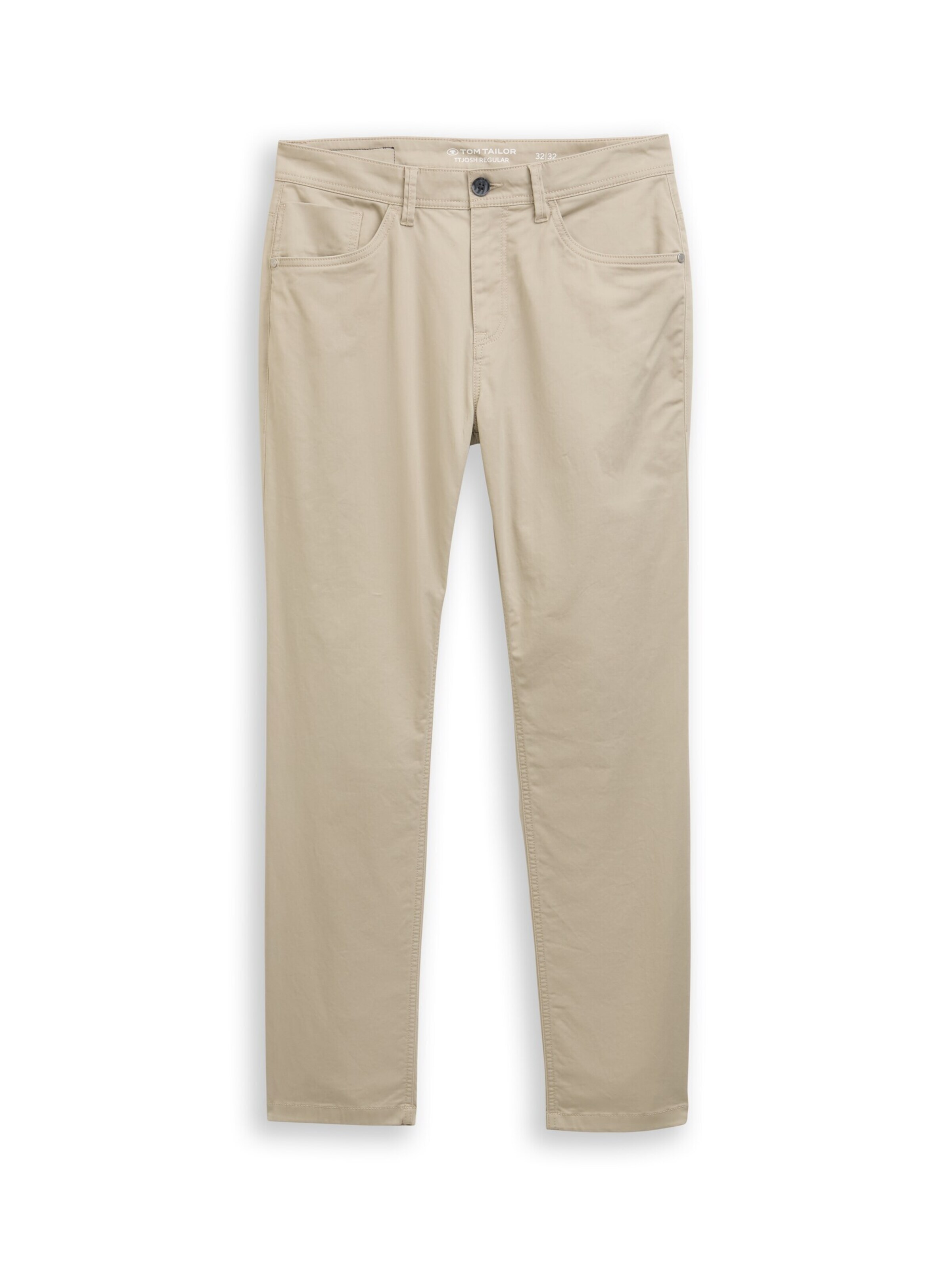 TOM TAILOR Hose 'Josh' in Braun: Vorderseite