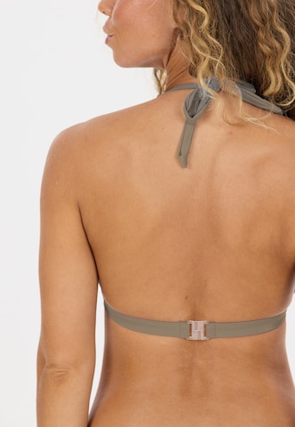 NOU Triangle Bikini top 'Estela' in Brown