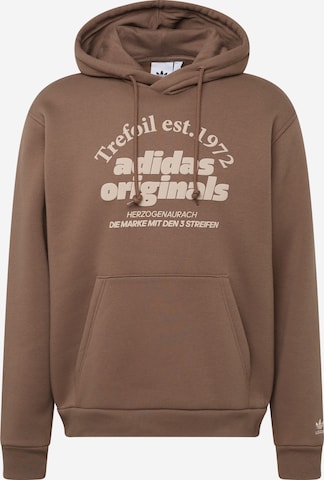 Sweat-shirt 'GRF' ADIDAS ORIGINALS en marron : devant