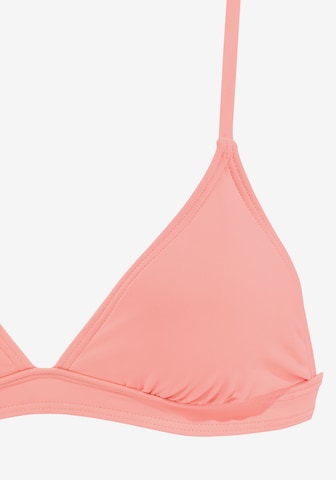 VENICE BEACH Triangle Bikini top in Pink