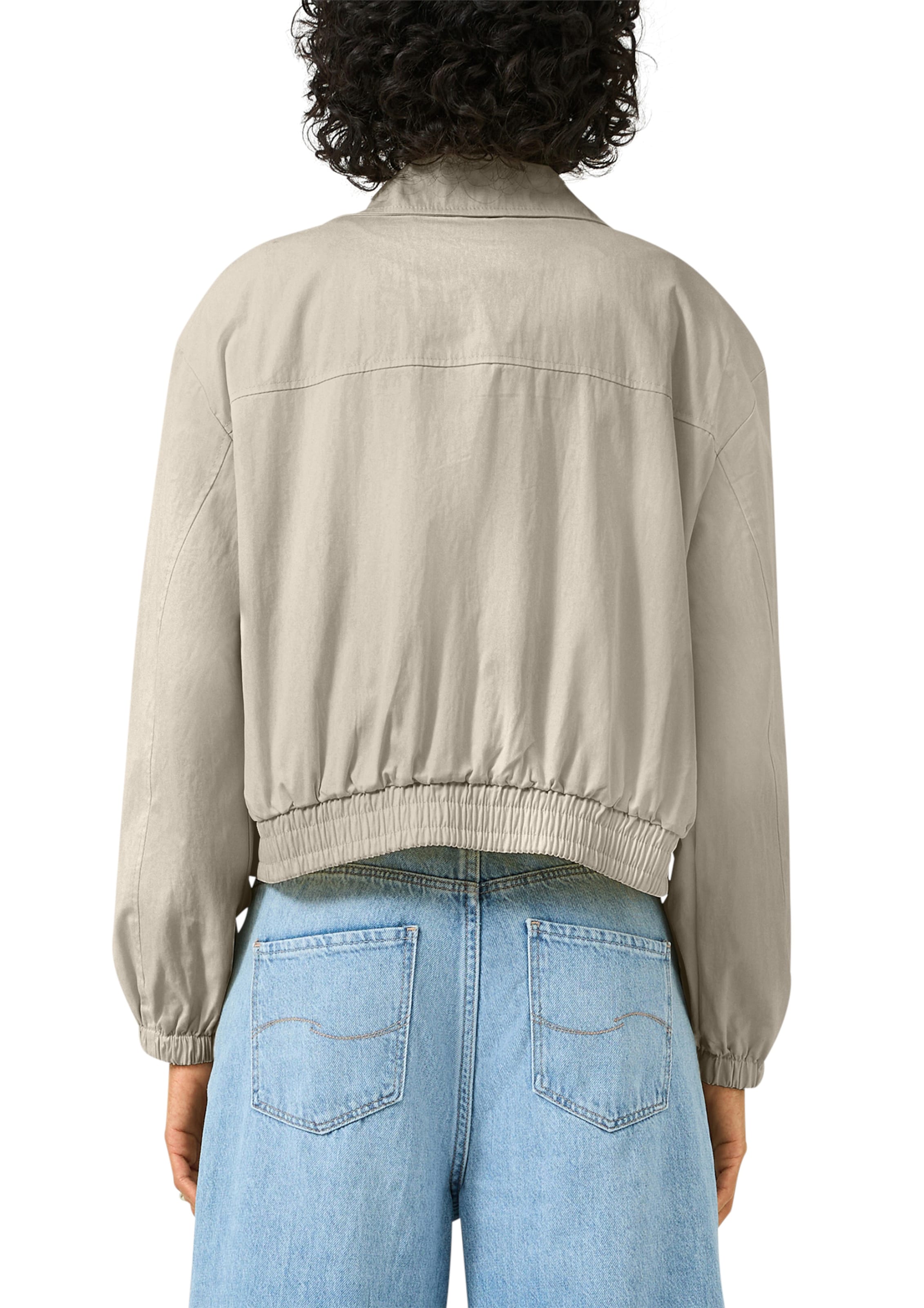 Veste mi-saison QS en beige