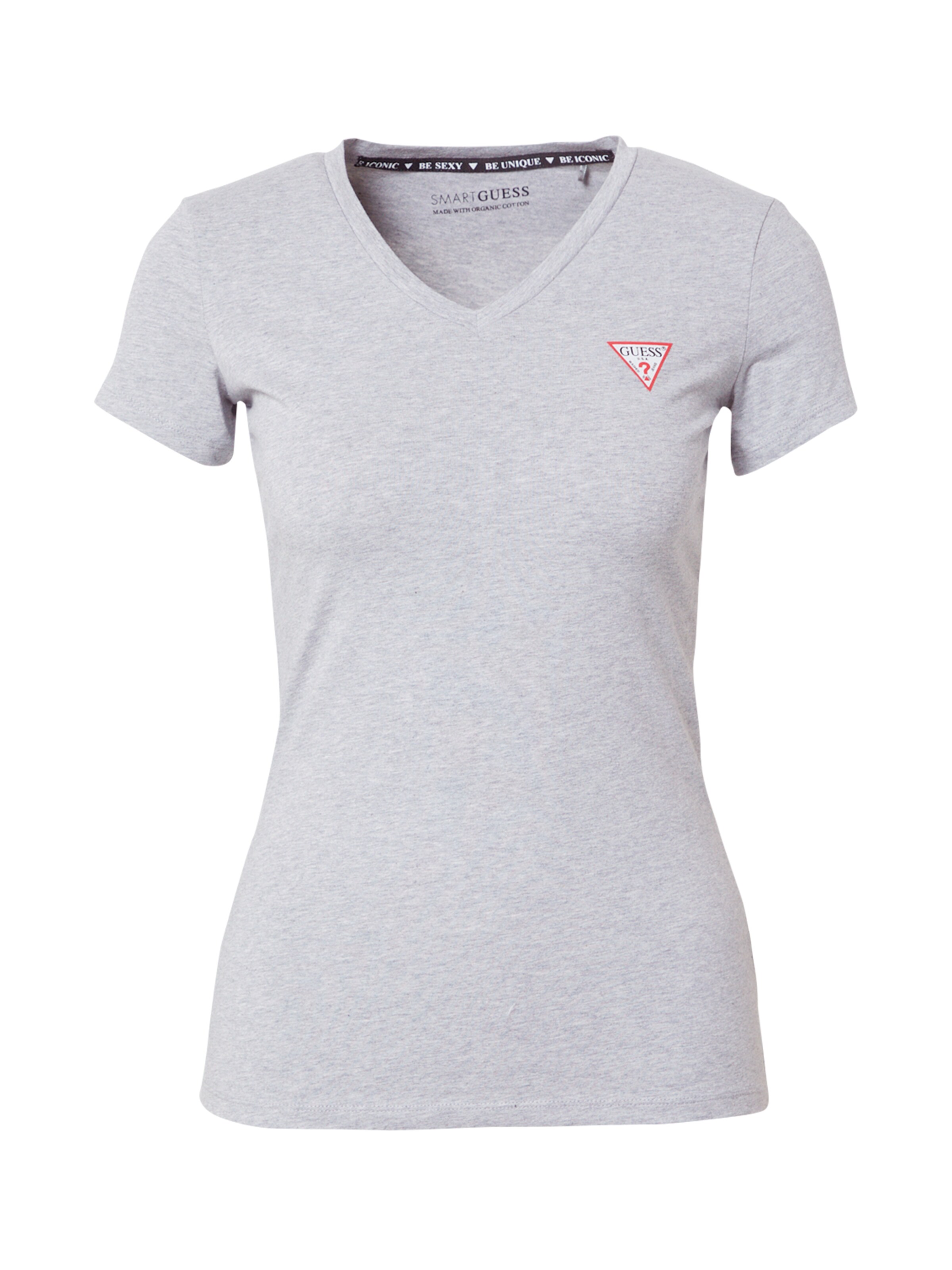 grey guess shirt