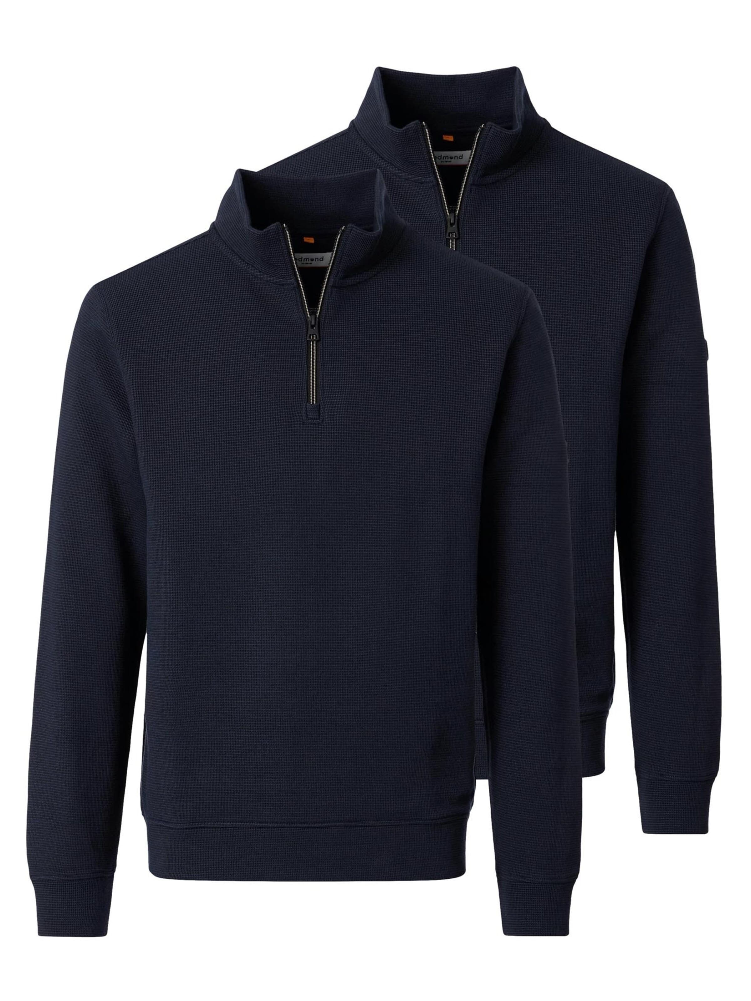 redmond Pullover 'Basic'‌‌‌‌‌‌‌‌‌ in Blau: Vorderseite