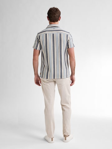 Coupe regular Chemise Petrol Industries en bleu