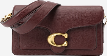 Sac à bandoulière COACH en rouge : devant