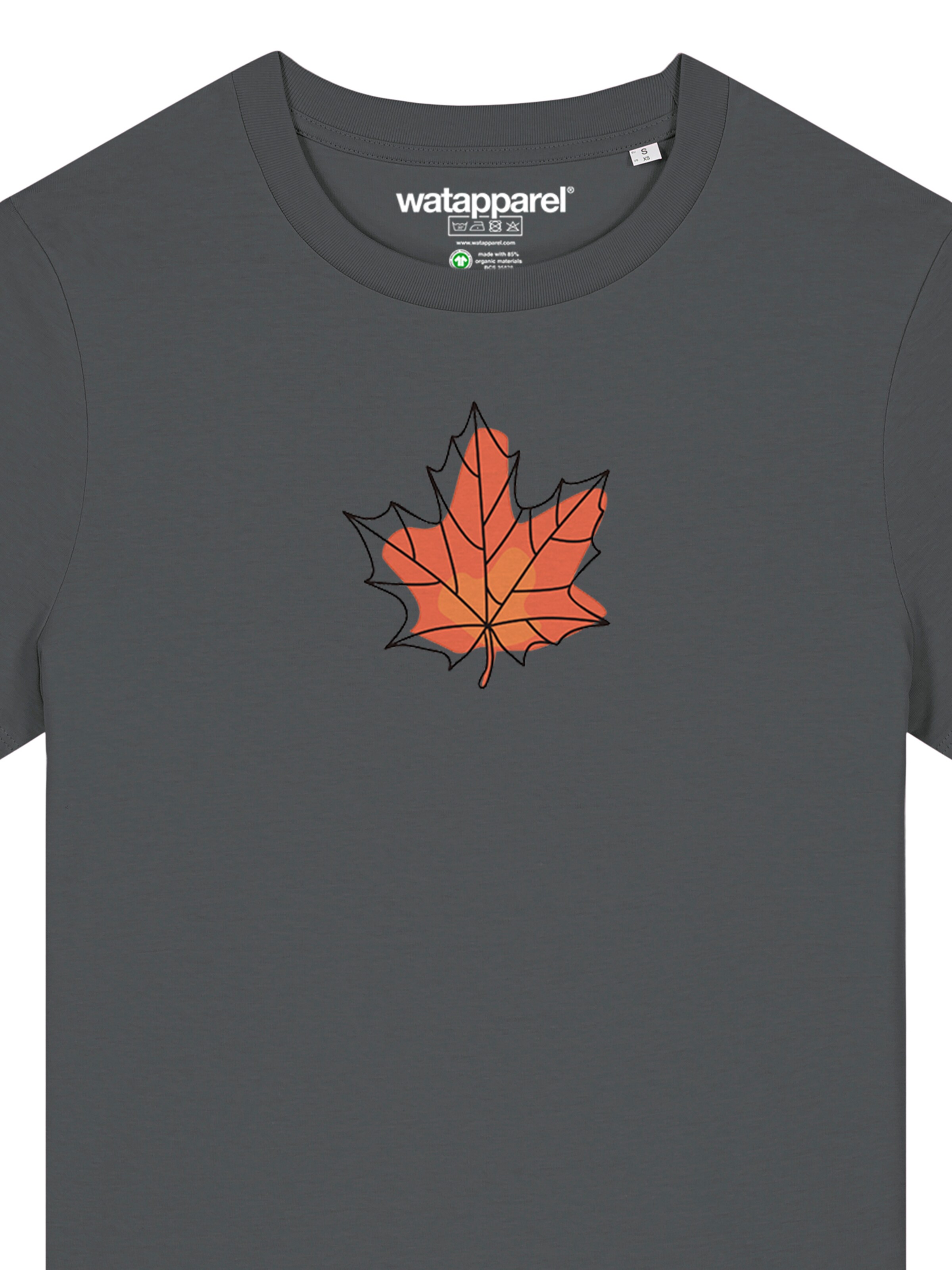 Maglietta 'Herbst' di Watapparel in grigio