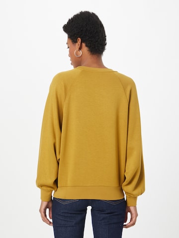 MSCH COPENHAGEN Sweatshirt 'Nelina Ima' in Yellow