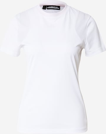 J.Lindeberg Performance Shirt 'Addie' in White: front