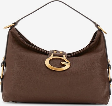 GUESS Schultertasche 'Camden' in Braun: Vorderseite